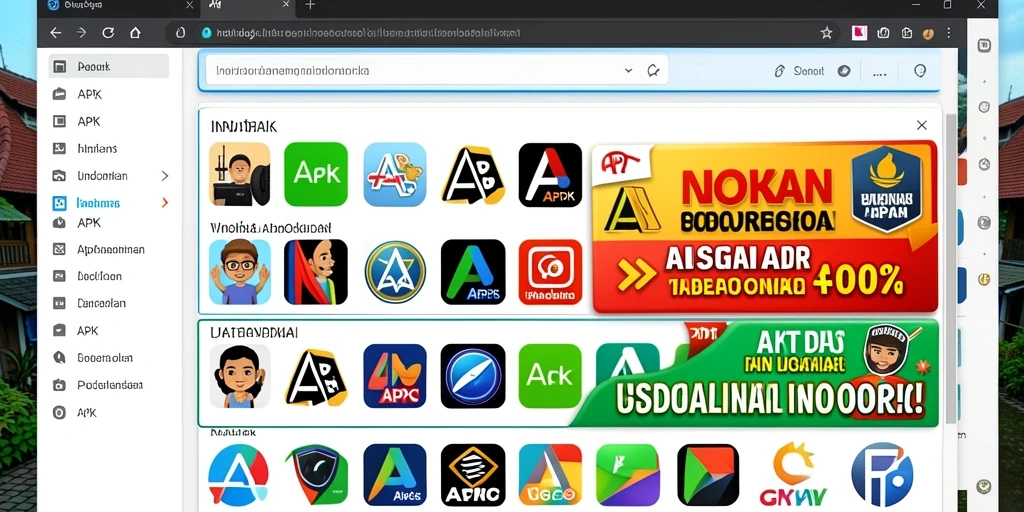 Berbagai karakter unik untuk dipilih dalam permainan.