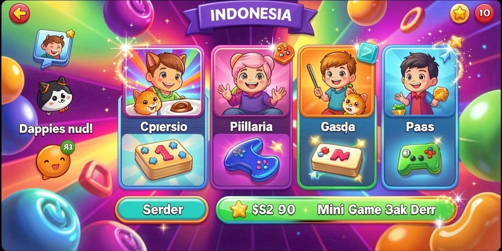 Tantangan harian dengan hadiah menarik untuk para pemain.