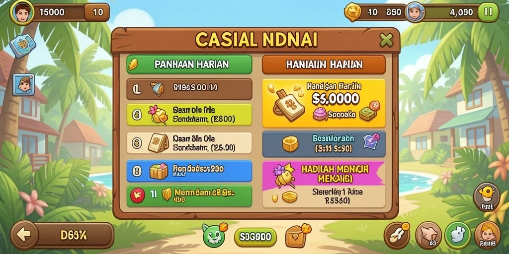 Fitur sosial yang memungkinkan interaksi antar pemain.
