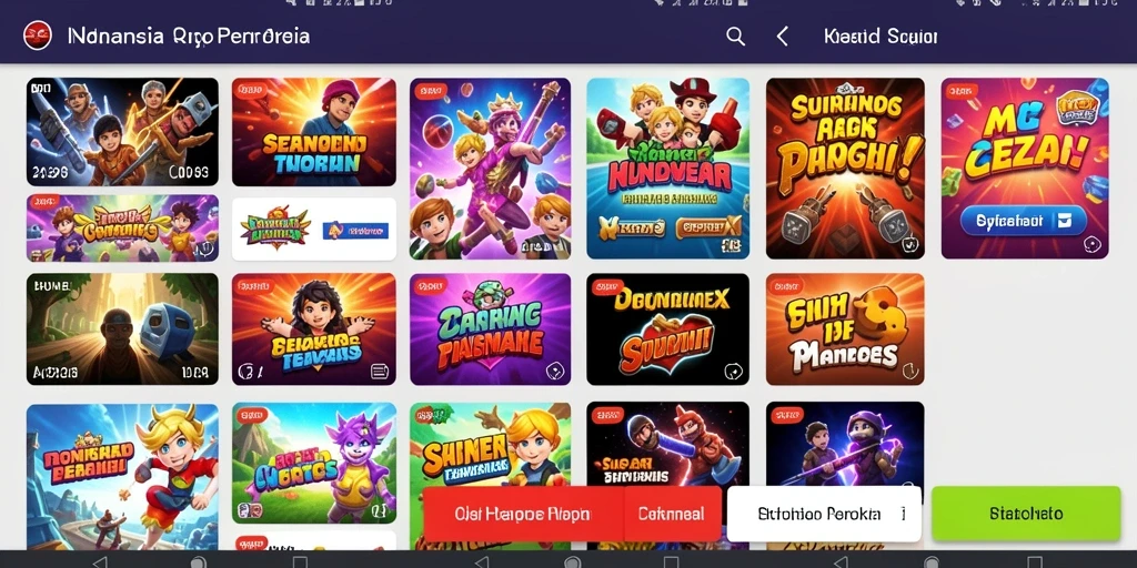 Grafik detail yang memukau dalam setiap level.