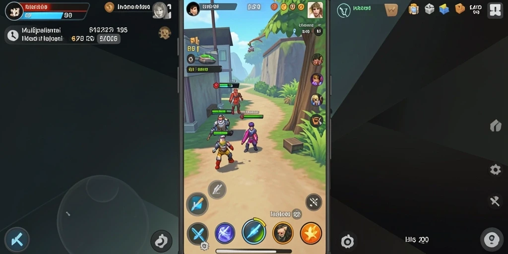 Screenshot yang menunjukkan gameplay yang dinamis dan seru.