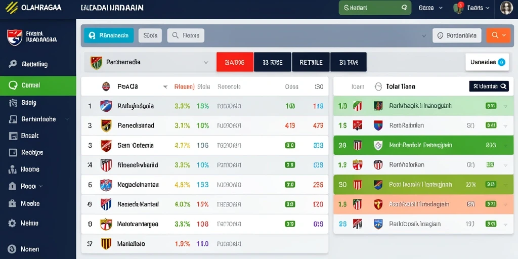 Menu utama yang intuitif dan mudah digunakan.