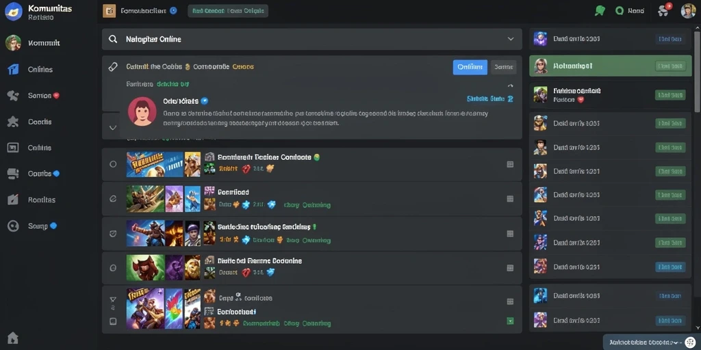 Fitur live chat untuk pengalaman sosial bermain.