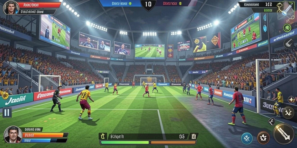 Fitur multiplayer untuk bersaing dengan teman-teman.
