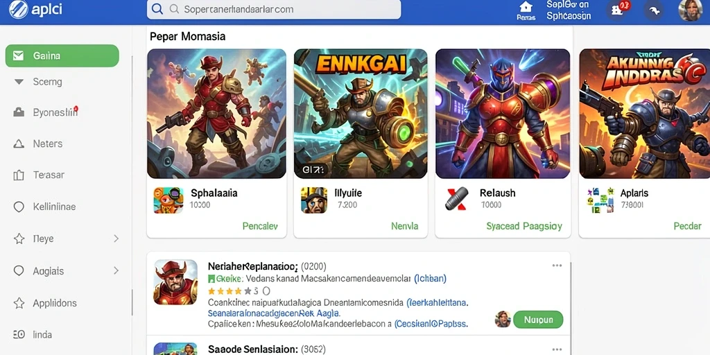 Game dengan berbagai tantangan menarik.